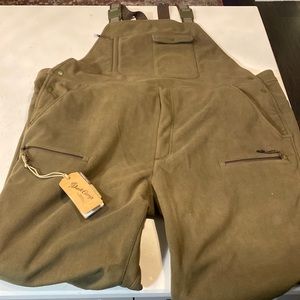 Duck Camp 3 L vantage Fleece Bibs XXXL - worn once. Does not have tags on it.